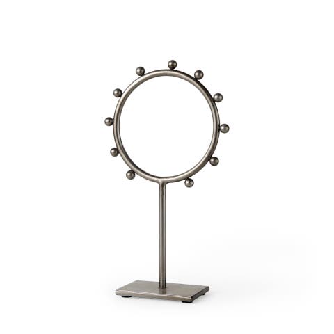 Elio Studded Hoop Object