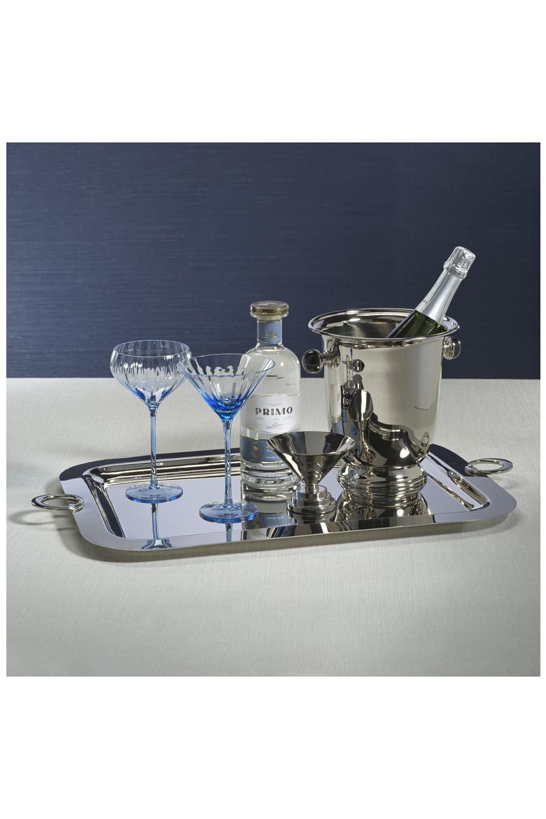 Malden Optic Set of 4 Cocktail Glasses, Alternate, color, BLUE