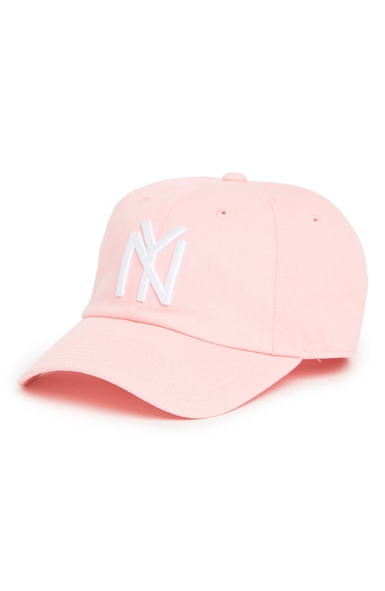 American Needle New York Embroidered Tonal Baseball Cap, Main, color, Club Pink