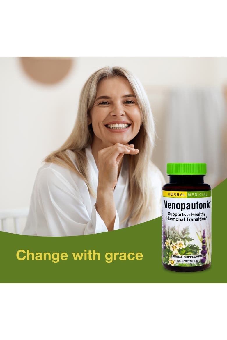 Menopautonic Herbal Menopause Support Softgels, 60 Count, Alternate, color, No Color