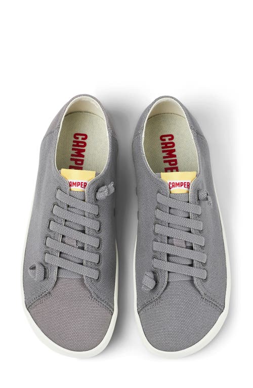Camper Peu Rambla Canvas Sneakers In Medium Gray