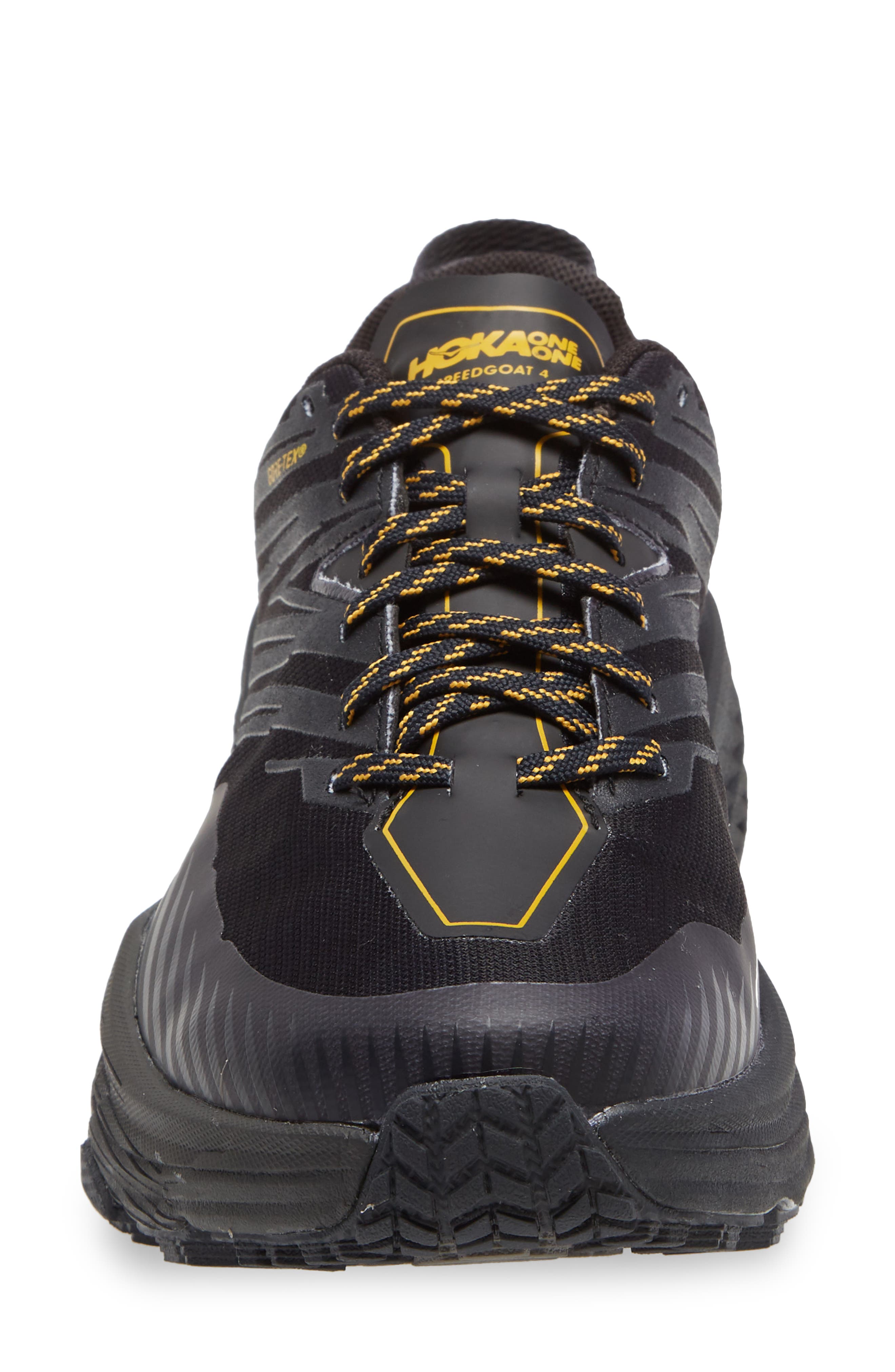 HOKA Speedgoat 4 GTX Waterproof Trail Running Shoe, Alternate, color, 