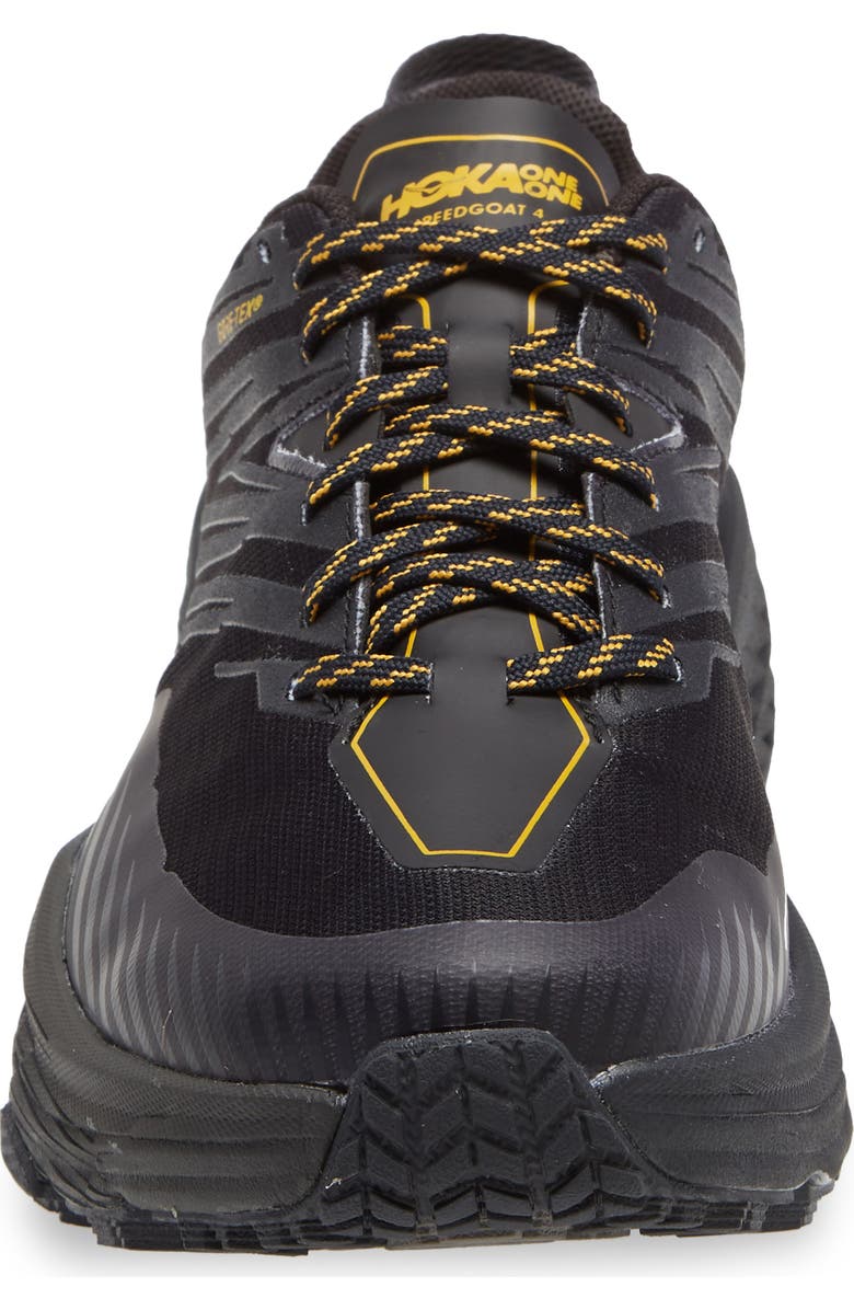 HOKA Speedgoat 4 GTX Waterproof Trail Running Shoe, Alternate, color,