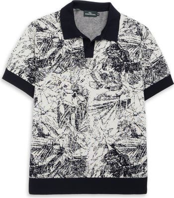 Rodd & Gunn Bowlers Creek Floral Jacquard Cotton Polo | Nordstromrack