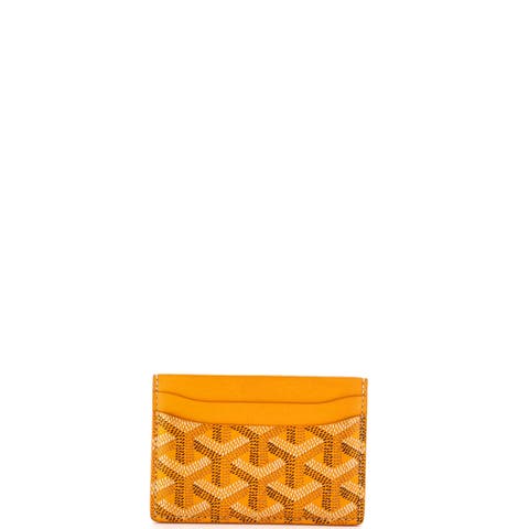 Saint Sulpice Card Holder Coated Canvas