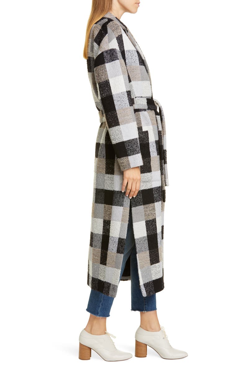 CO Check Wrap Coat, Alternate, color, 