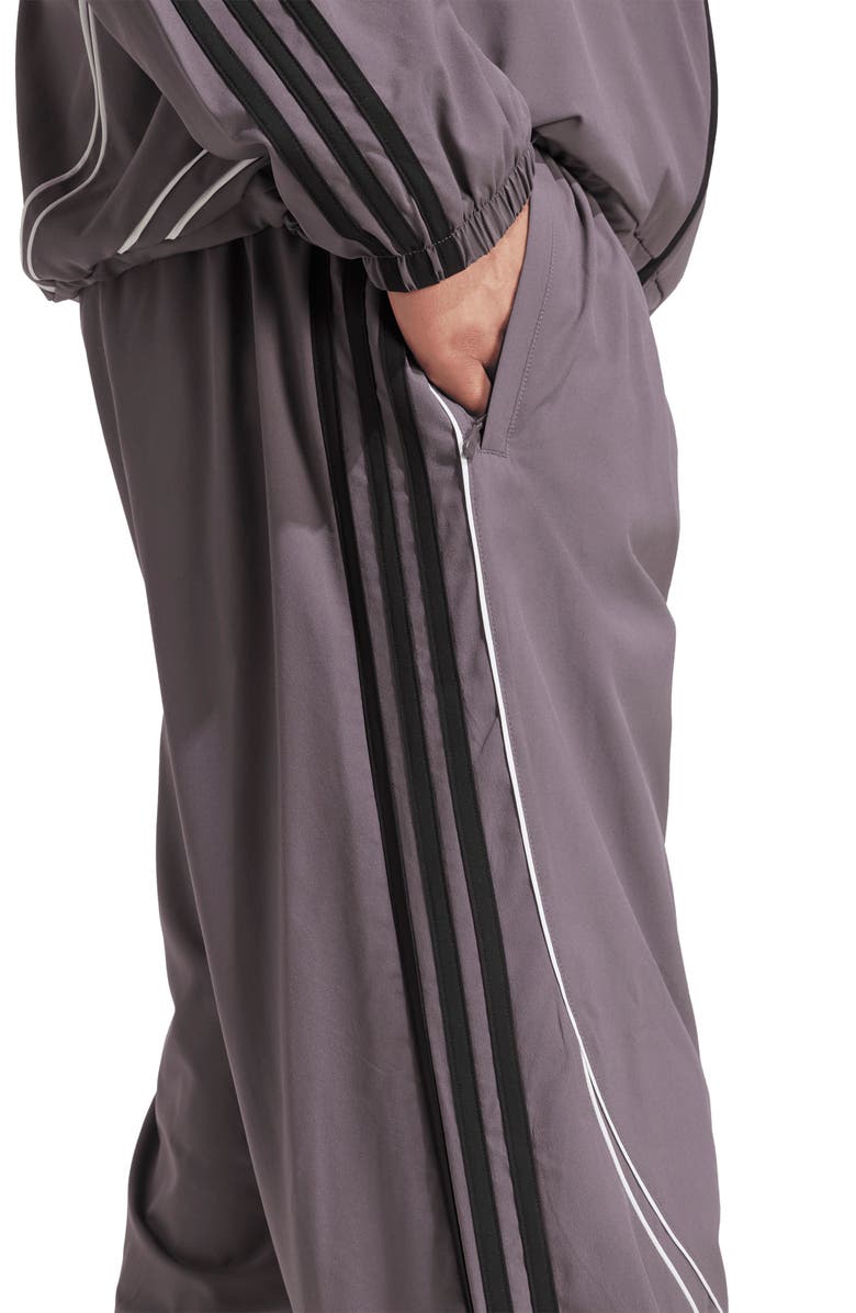 adidas Teamgeist Adicolor Track Pants, Alternate, color, Grey Strata/ Black