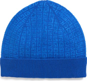 Logo Jacquard Knit Beanie