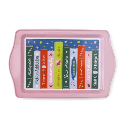 Bookish Collection Metal Trinket Trays
