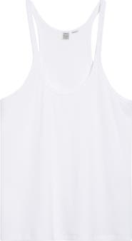TOTEME Women's Rib Stretch Organic Cotton Tank