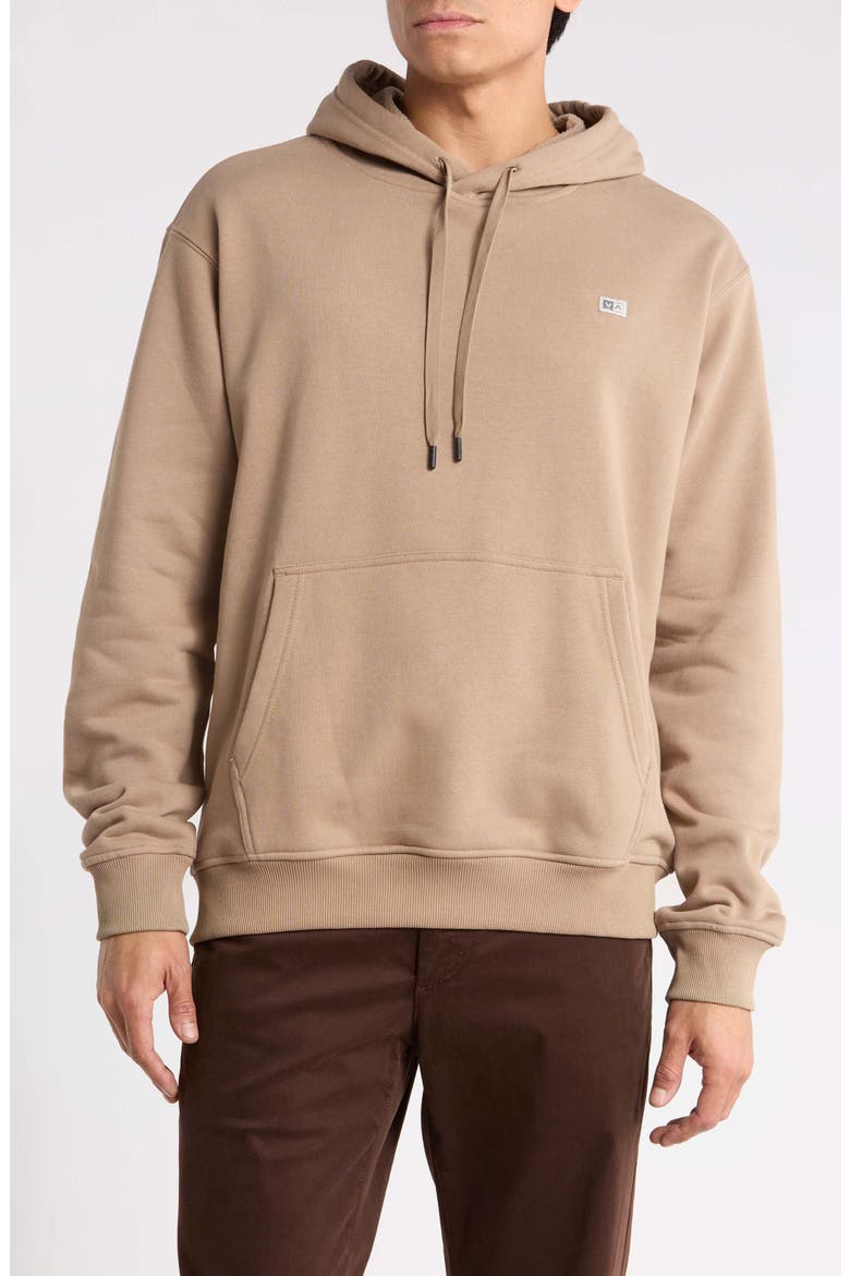 Essential Pullover Hoodie, Main, color, DARK KHAKI