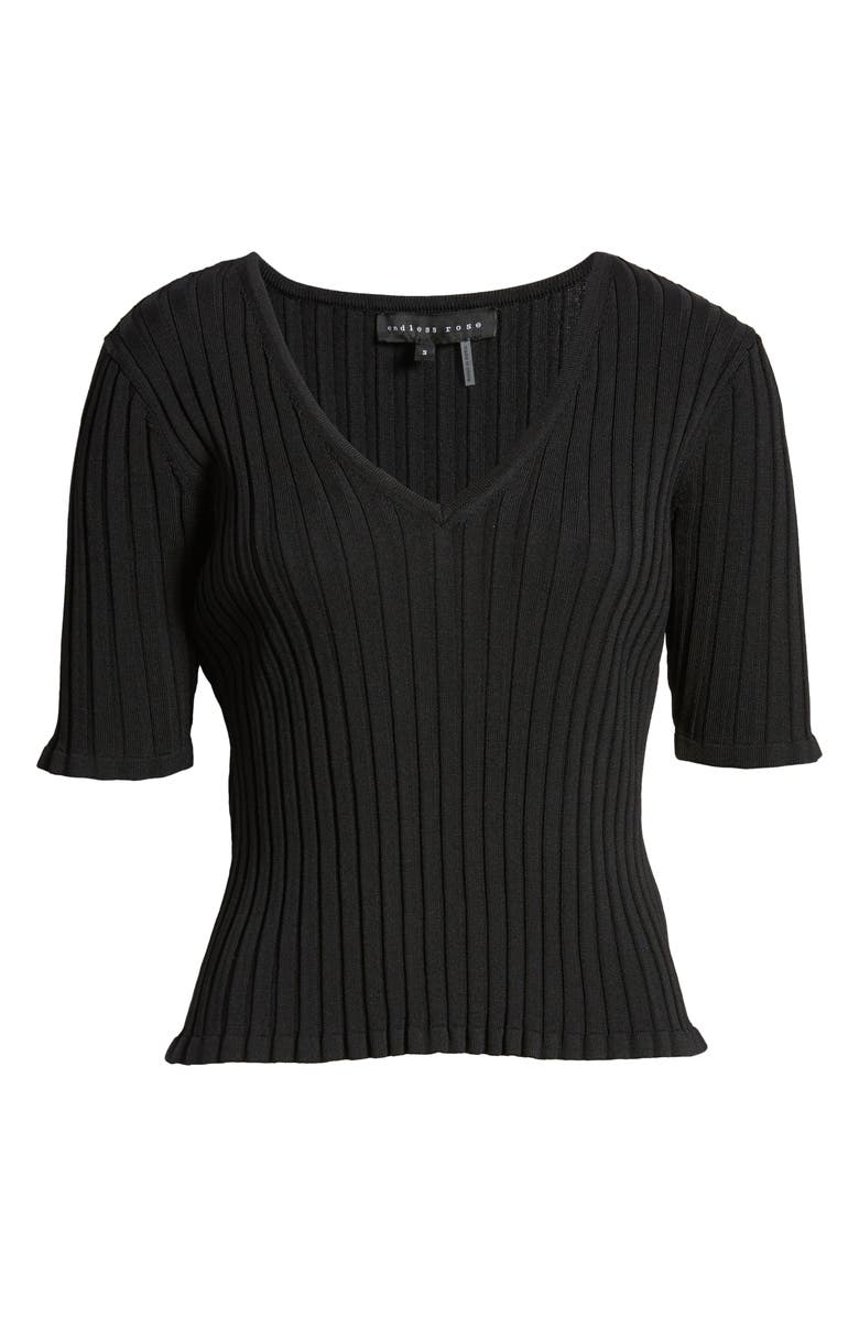 Endless Rose Rib Knit Top, Alternate, color, 