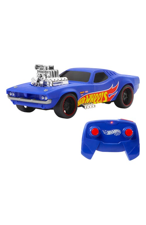 Hot Wheels 1:16 Scale Rodger Dodger USB-Rechargeable Toy Car with Battery-Operated Remote Control in None  product