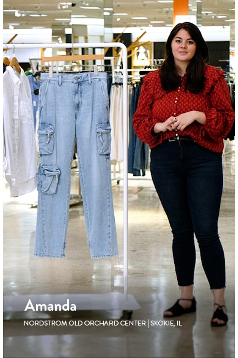 Bobbie Utility Cargo Jeans video
