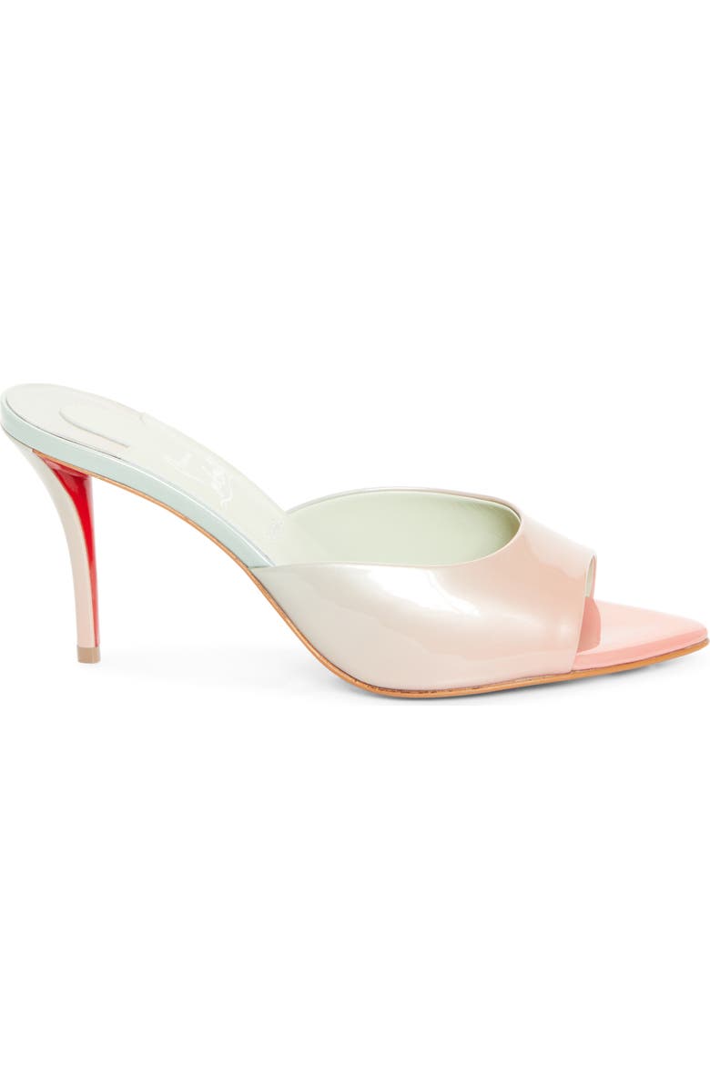 Christian Louboutin Miss Z Pointed Toe Sandal, Alternate, color, Palio/ Haiiro