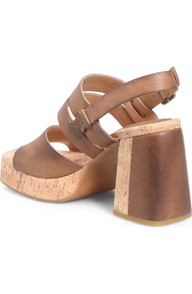 Kork-Ease<sup>®</sup> Maxi Sandal, Alternate, color, Brown Leather