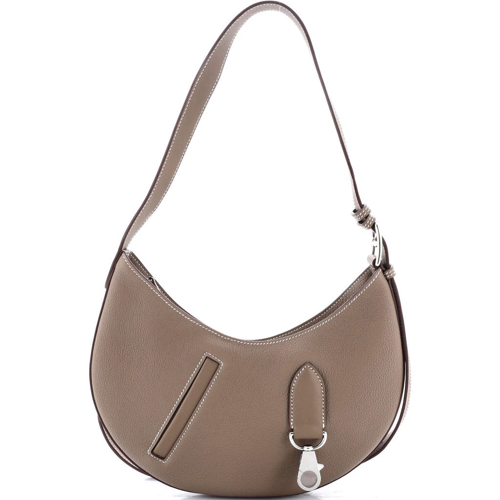 Pre-owned Hermes Hermes Arcon Bag Togo And Swift Petite In Brown