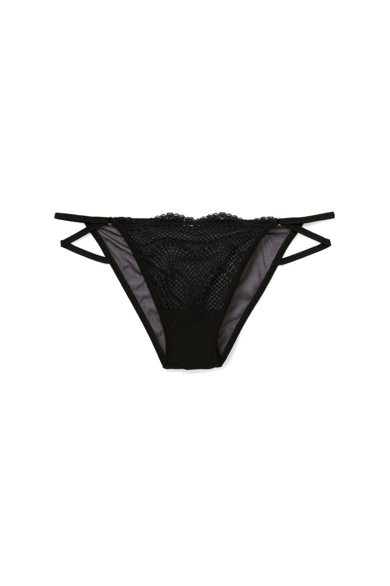 Margaritte Bikini Panties, Main, color, Black