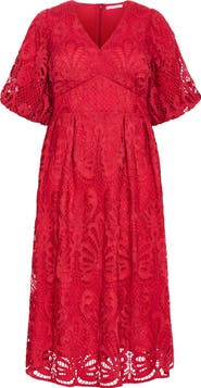 City Chic Kylee Lace Maxi Dress