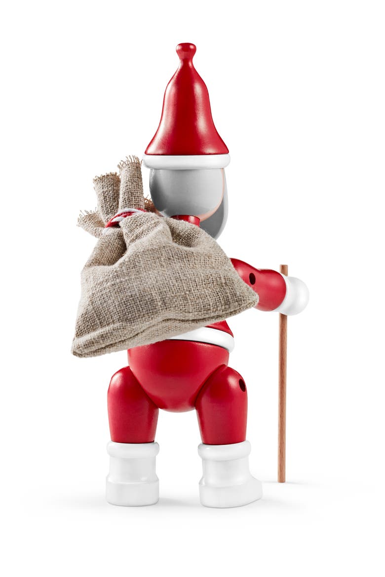Kay Bojesen Santa Claus, Alternate, color, Red/White