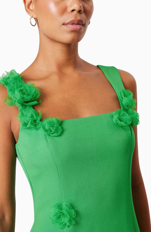 ELLIATT ELLIATT VALERIA FLORAL APPLIQUÉ COCKTAIL SHEATH DRESS