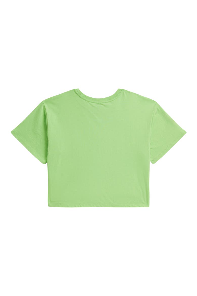 Kids' Logo Detail Cotton T-Shirt, Alternate, color, COLLECTION LIME
