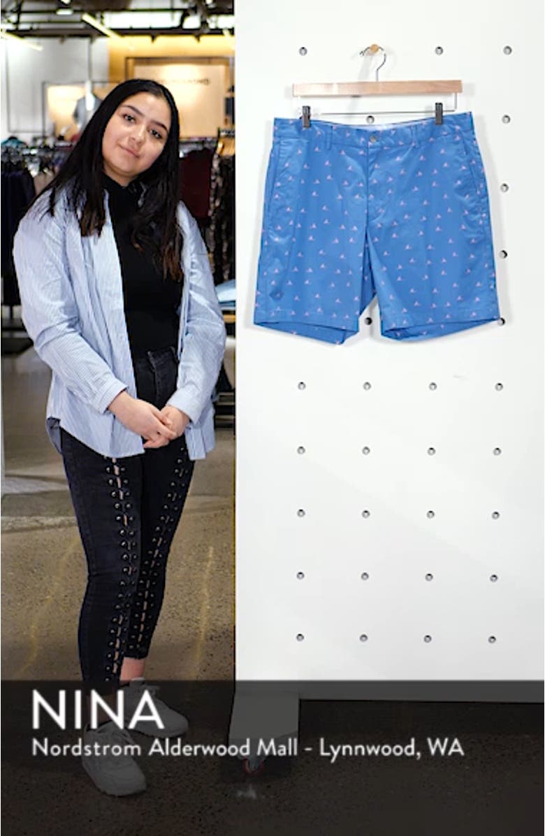 Shark Print Shorts, sales video thumbnail