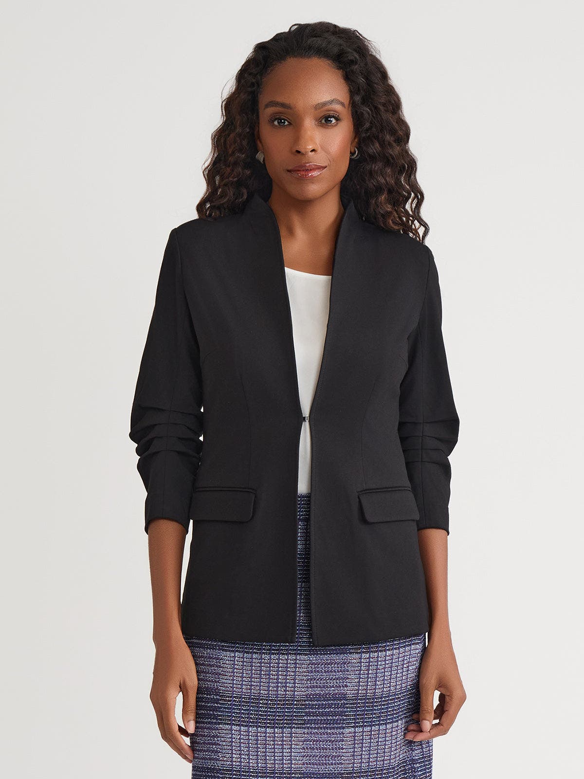 Tailored LuxeStretch Ponte Blazer