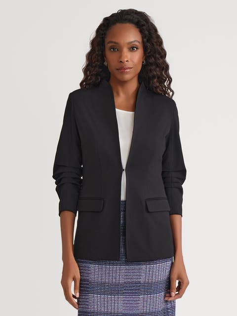 Tailored LuxeStretch Ponte Blazer