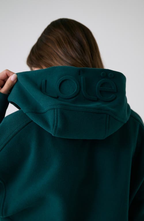 Lole Yonder Zip-up Hoodie In Green