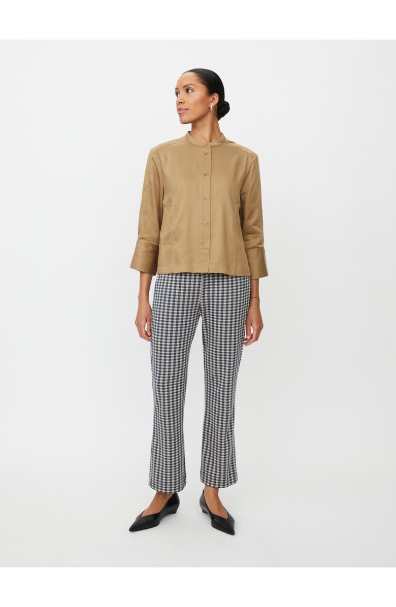 Masai Copenhagen MaIthoria 3/4 Sleeve Shirt, Alternate, color, Petrified Oak