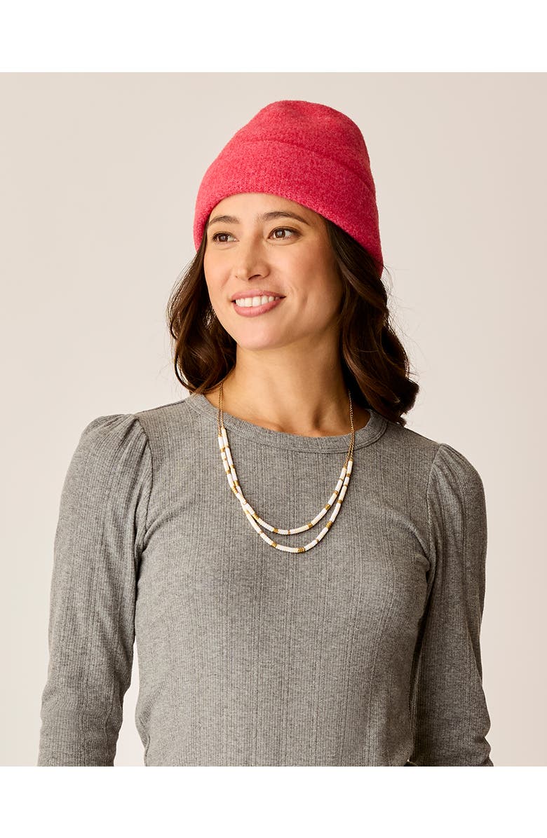 Carve Designs Tabitha Beanie, Alternate, color, Poinsettia