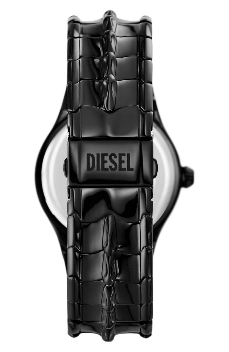 DIESEL<sup>®</sup> Vert Black Bracelet Watch, 44mm, Alternate, color, 