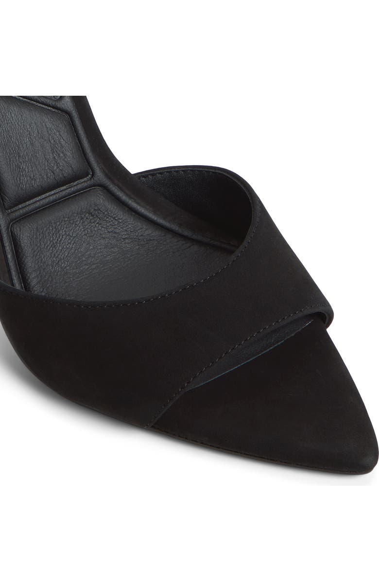 ALDO Medeza Ankle Strap Pointed Toe Sandal, Alternate, color, Black