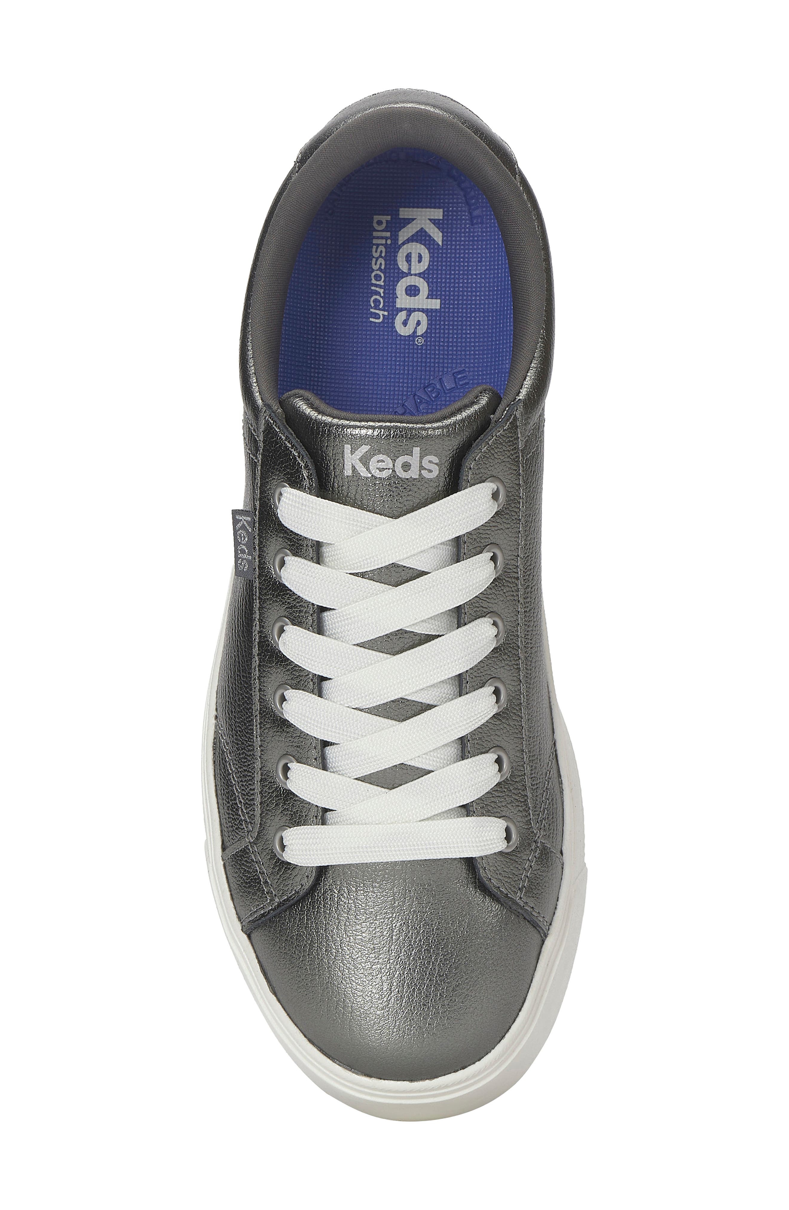 Keds<sup>®</sup> Park Platform Sneaker, Alternate, color, Gunmetal