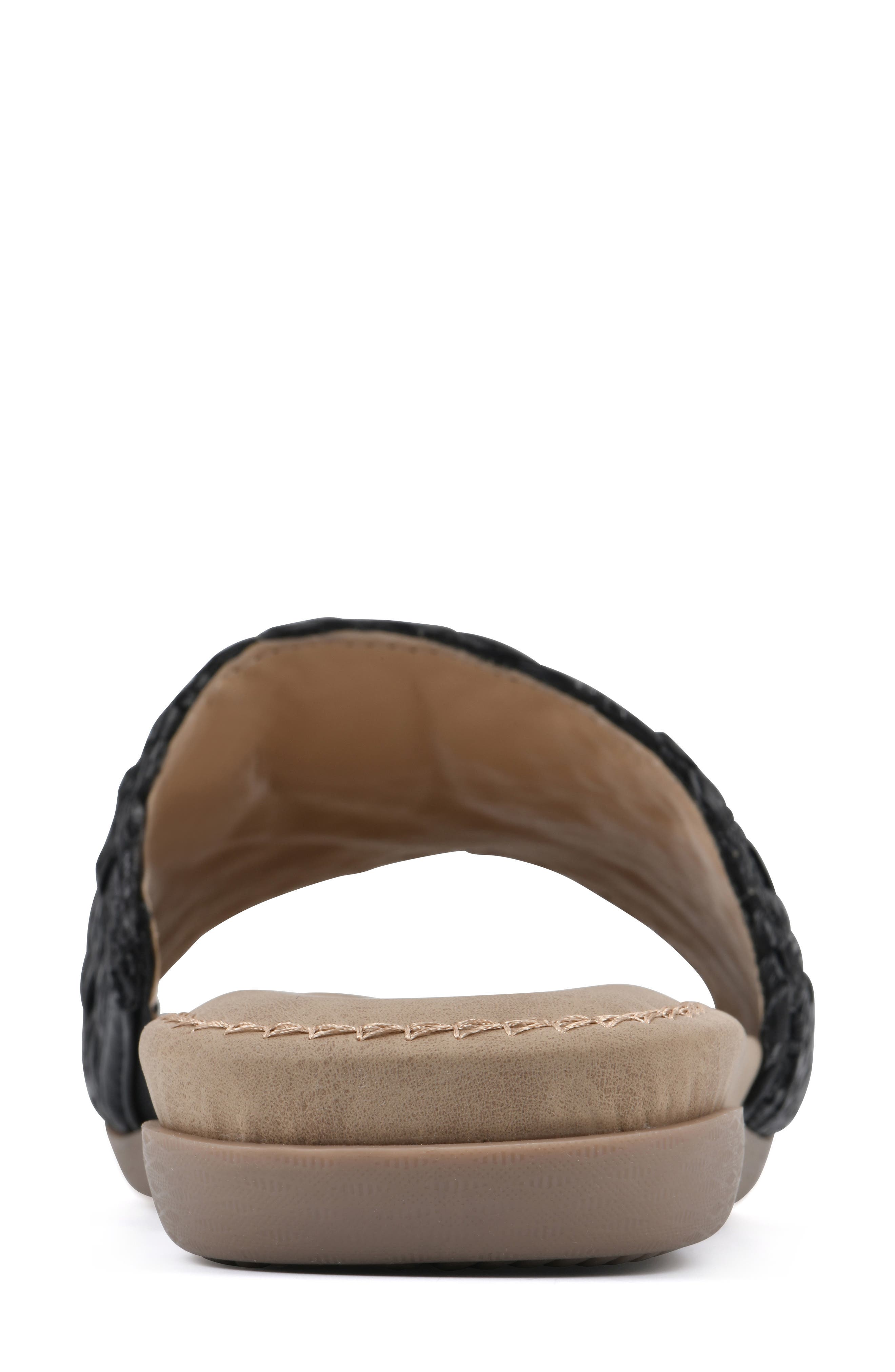 CLIFFS BY WHITE MOUNTAIN Flawless Slide Sandal, Alternate, color, 