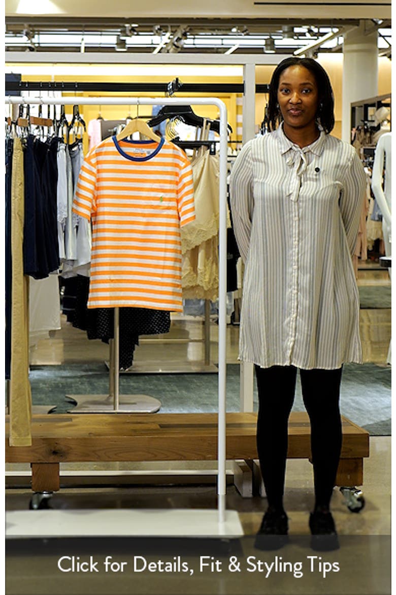 Kids' Stripe Cotton Jersey Pocket T-Shirt video