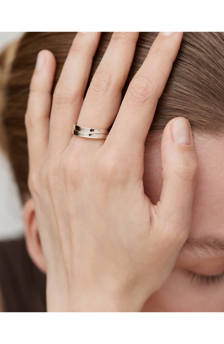 Monica Vinader Essential Stacking Ring, Alternate, color, Sterling Silver