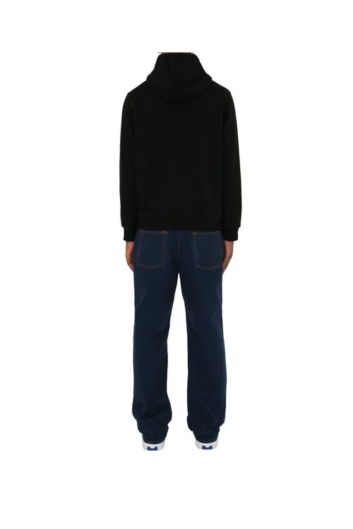 Burberry Black Cotton Sweatshirt In Black