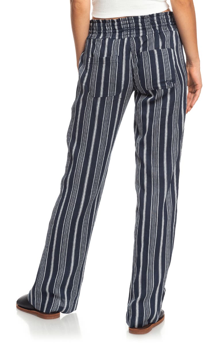 Roxy Oceanside Stripe Pants, Alternate, color,