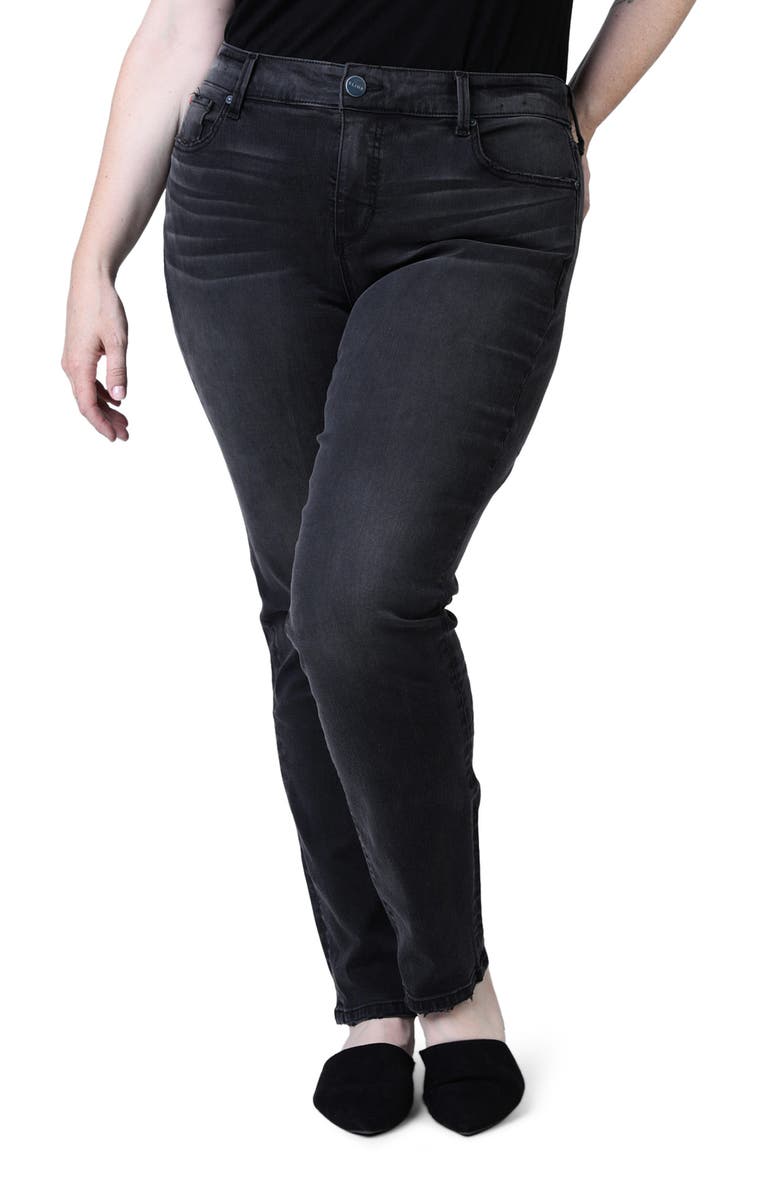 SLINK Jeans Mid Rise Slim Jeans, Main, color, 