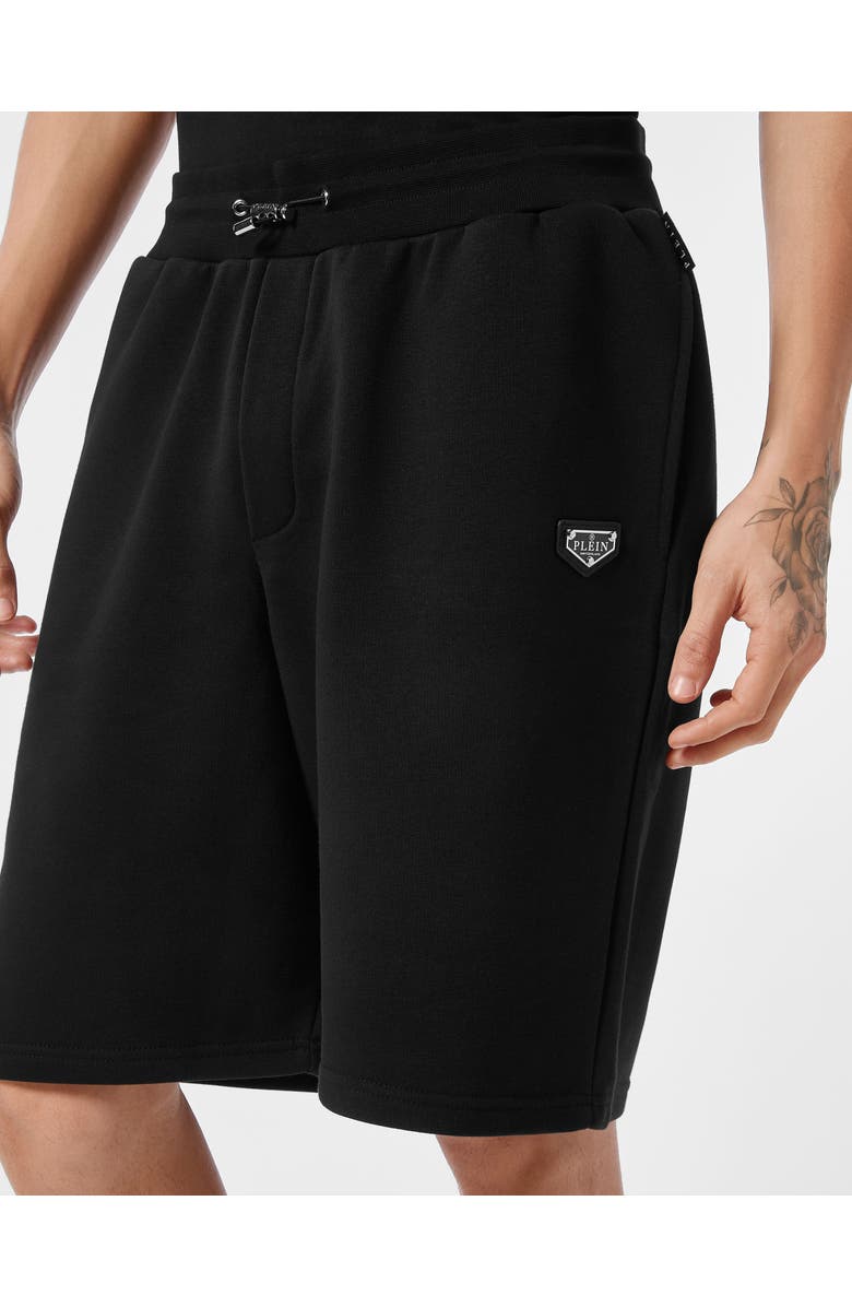 PHILIPP PLEIN Jogging Shorts Placca, Alternate, color, Black