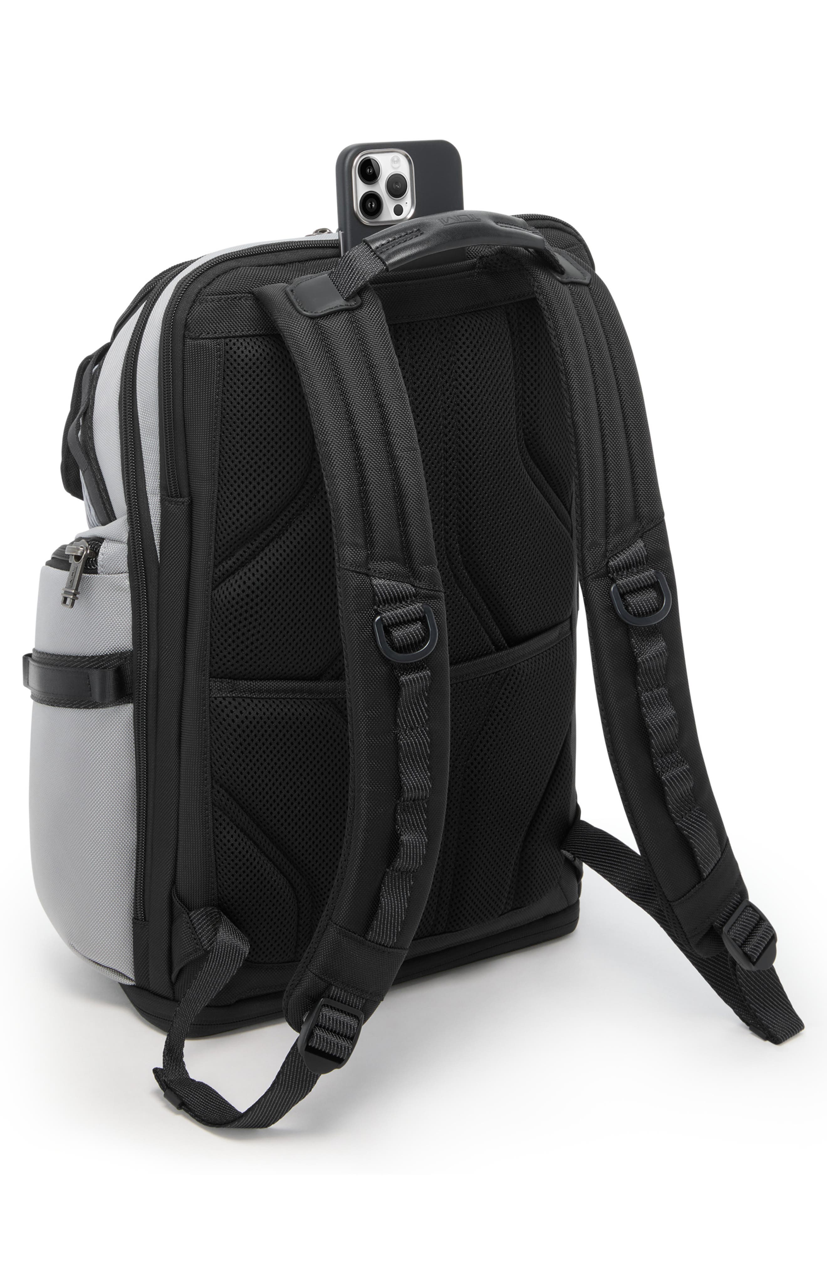 TUMI Alpha Bravo Nomadic Backpack, Alternate, color, Pearl Grey Mesh