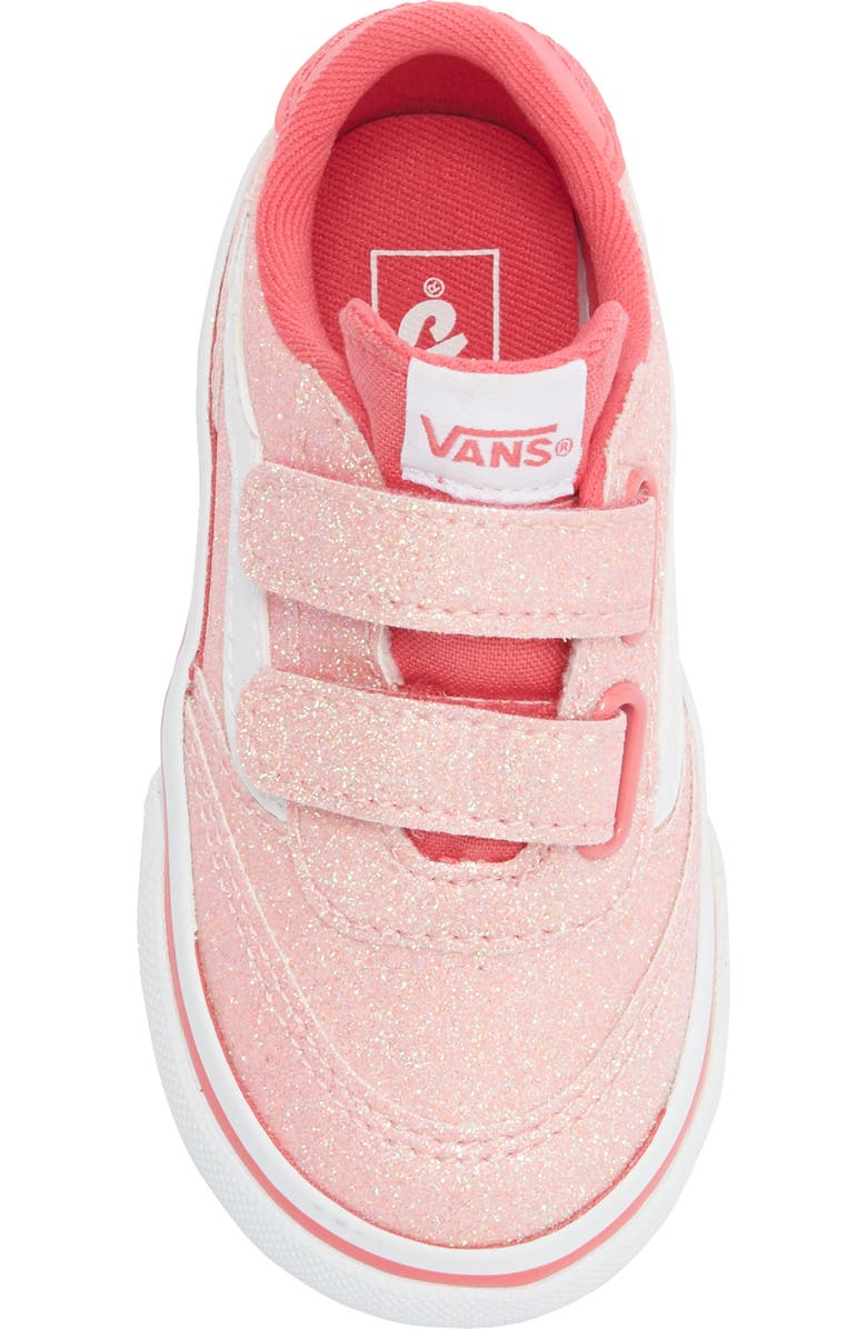 Vans Kids' Brooklyn Sneaker, Alternate, color, Glitter Candied Pink