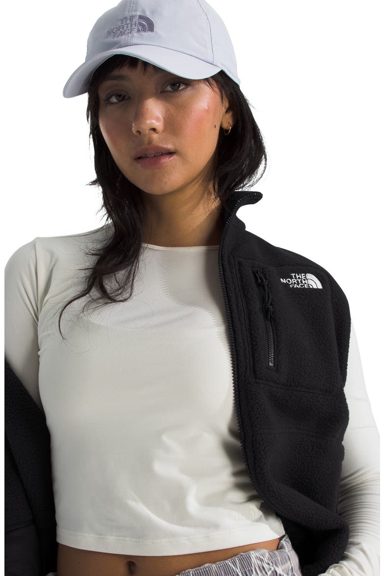 Yumori High Pile Fleece Vest, Alternate, color, TNF BLACK