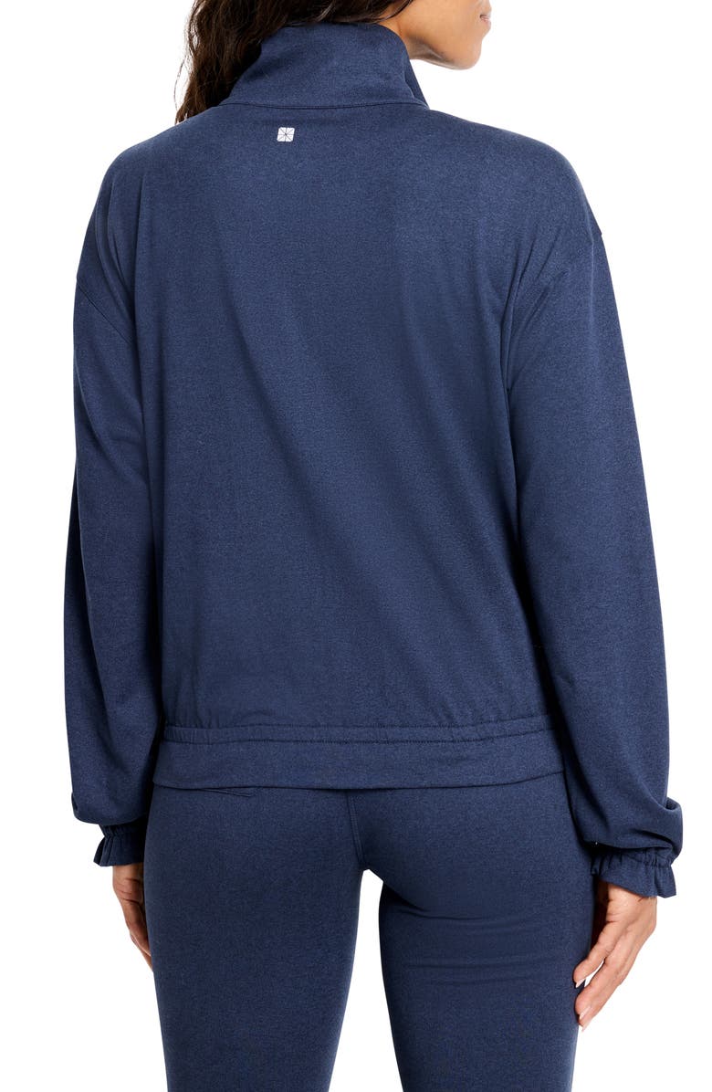 NZ ACTIVE by NIC+ZOE Brushed Flow Zip Jacket, Alternate, color, 