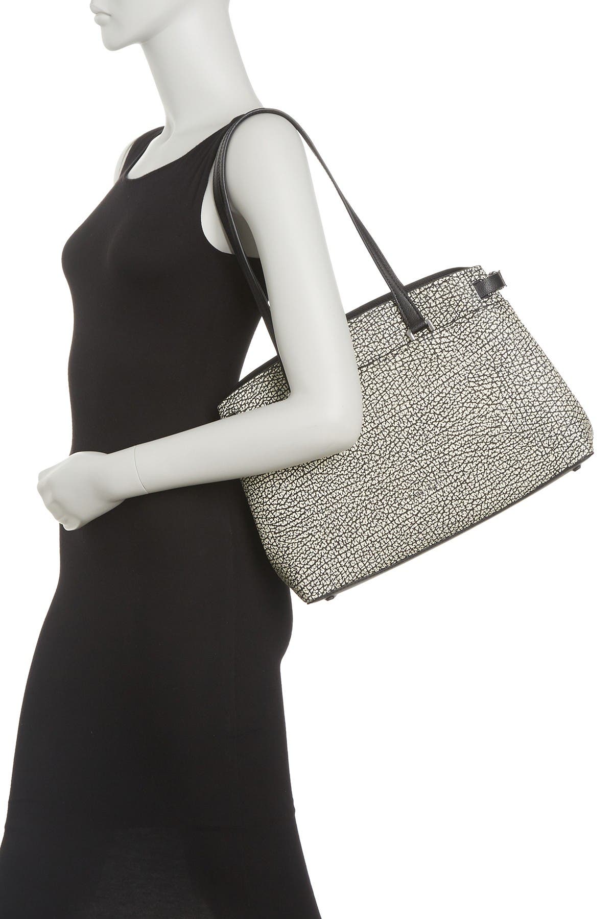 Calvin Klein Avery Micro Pebble Leather Tote, Alternate, color, 