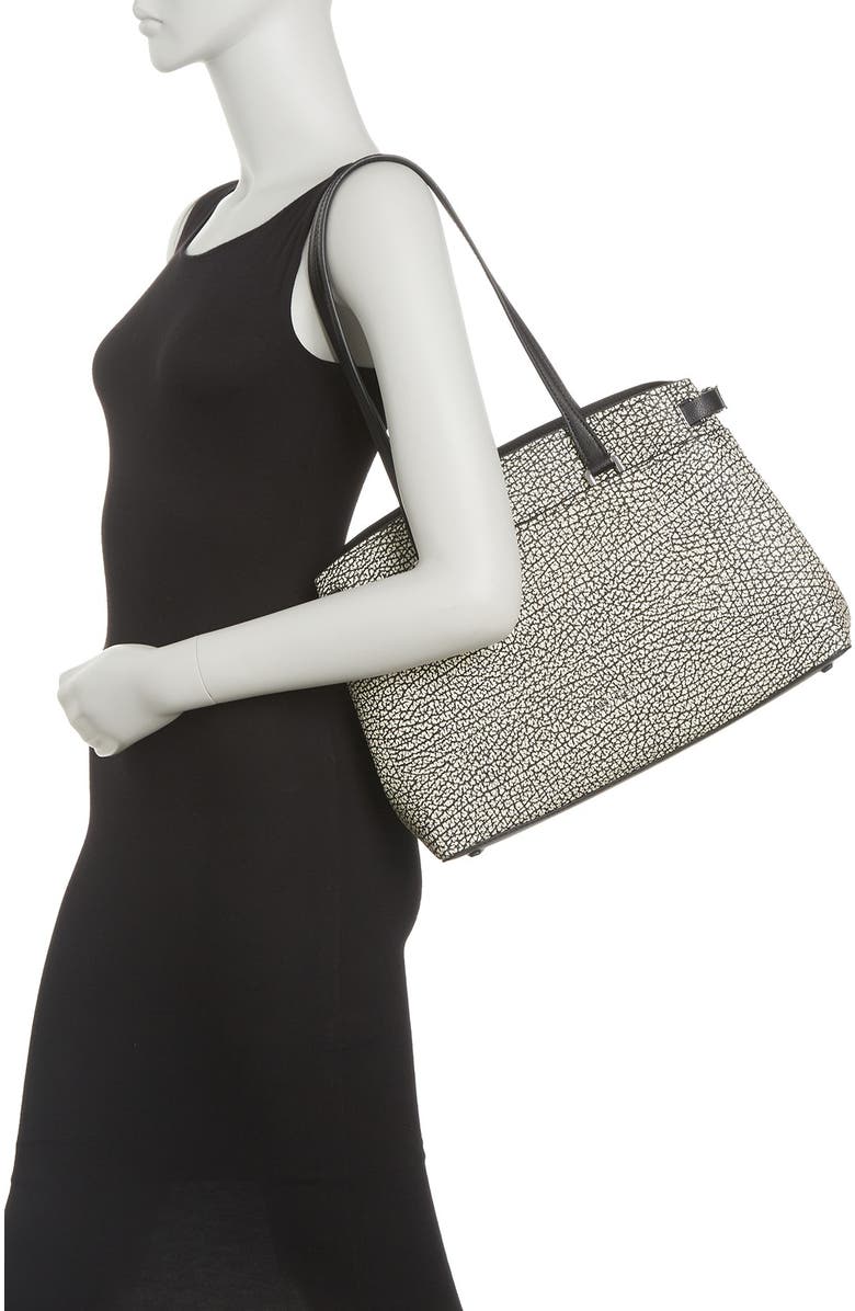 Calvin Klein Avery Micro Pebble Leather Tote, Alternate, color,