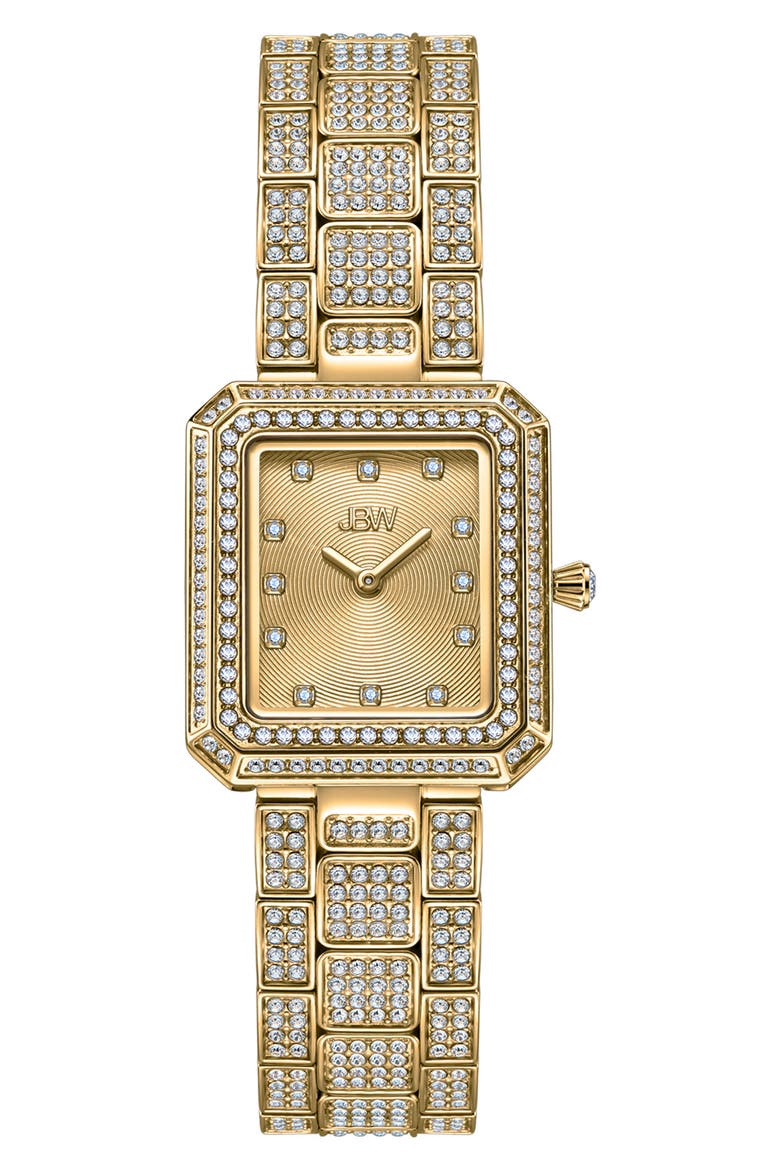 Arc Diamond Bracelet Watch, 23mm, Main, color, GOLD