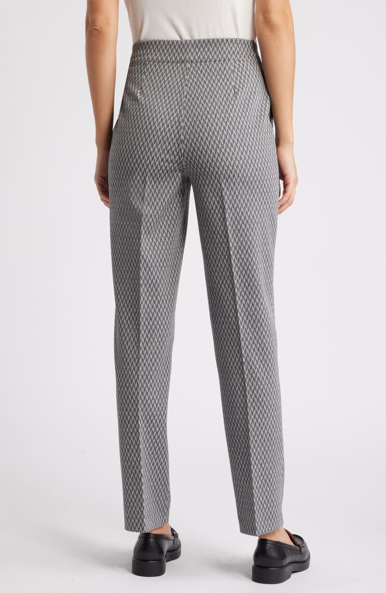 Hue Pintuck Pull-On Pants, Alternate, color, Grey Geo